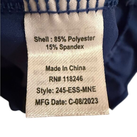 NWT Cabana Life Navy Tiered Ruffle Dress, Small - Picture 5 of 9